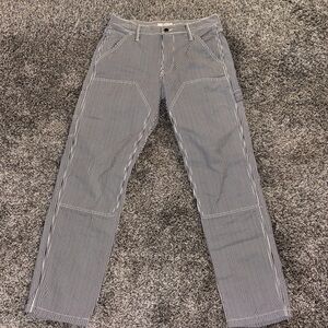 Wallace & Barnes by J.Crew Utility Chore Pants - 31 x 32 - Navy & White Pinstrip